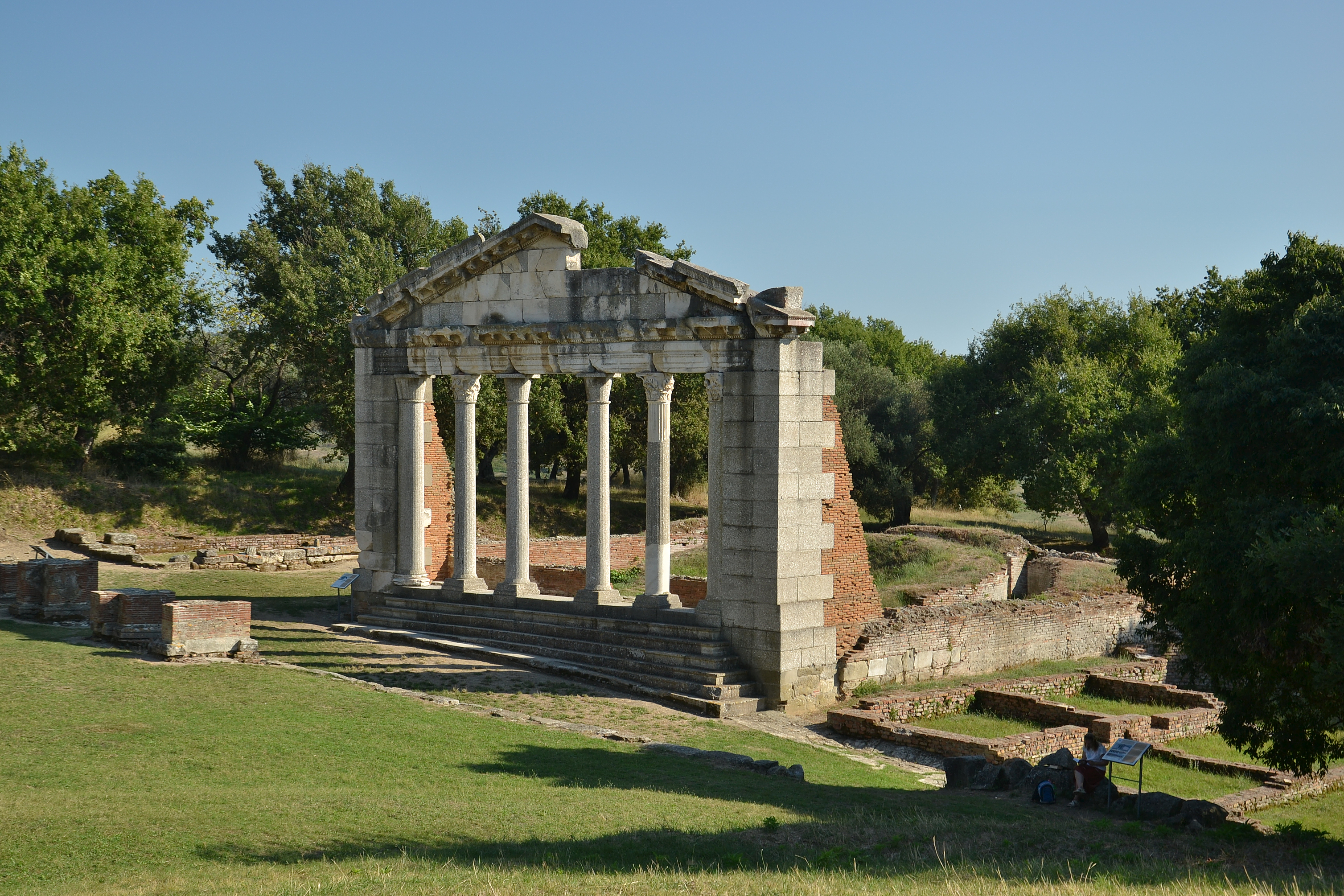 Apollonia in Albania - Monument of Agonothetes